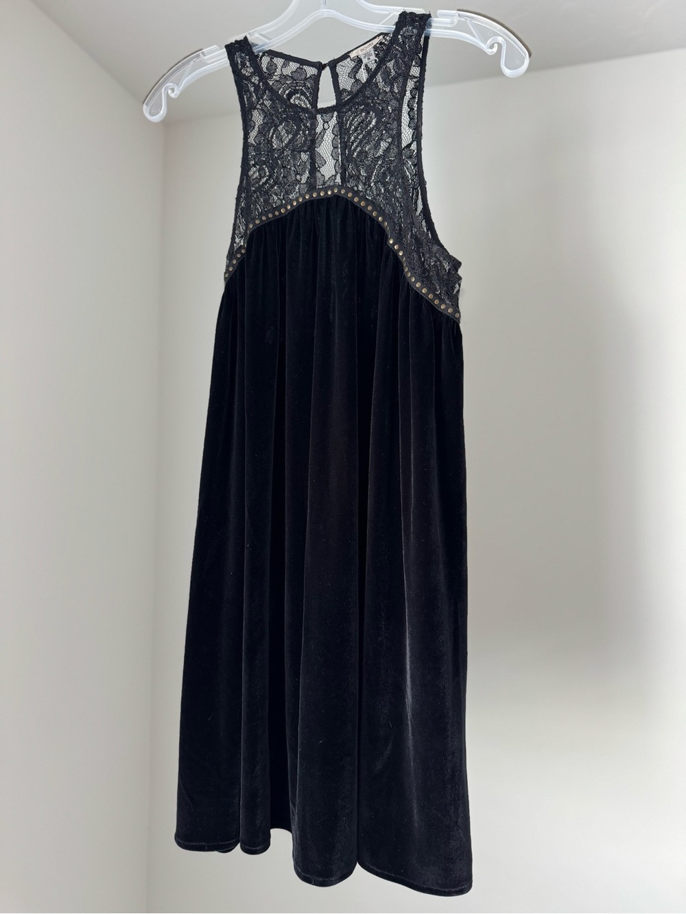 NWOT Urban Outfitters - Black Velvet Dress